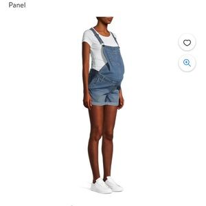 Planet motherhood Denim overalls shorts